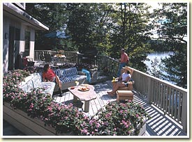 Braewood's stunning deck, a highlight of our home, was featured in Canadian Living magazine.